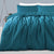 Linen Cotton Jade Quilt Cover Set