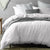 Monique White Quilt Cover Set