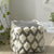 Nahla Textured Handloom Pouffe