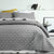 Opaco Grey Coverlet Set
