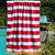 Pink Stripe with Orange Tassel Turkish Towel