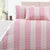 Pink Leaves Quilt Cover Set