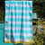 Sky Blue Stripe Yellow Tassels Turkish Towel