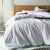 Vintage Washed Cotton White Quilt Cover Set