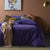 Violet Cotton Velvet Quilt Cover Set