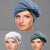 Waffle Cotton Spa Hair Wrap WHITE SAND
