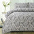Wales Black Silver Comforter Set