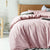 Linen Cotton Blush Quilt Cover Set