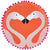 Amour Del Flamenco Round Cushion (40cm Dia)