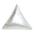 Cleo SILVER Triangle Cushion