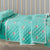 Foxy Teal Cot Coverlet (100 x 120cm)