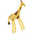 JAFARI GIRAFFE YELLOW Novelty Cushion