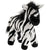ZAZU ZEBRA Novelty Cushion