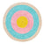 Jubilee Pink Jute Round Rug (120cm round)
