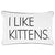 I Like Kittens Oblong Cushion (35 x 55cm)