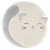 Sleepy Kitty Cream Novelty Cushion