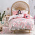 Llama Party Quilt Cover Set