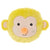 Monkey Face Yellow Novelty Cushion