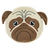 Pug Dog Novelty Cushion