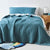 Tee Teal Coverlet Set (180 x 210cm)