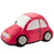 Town Car RED Novelty Cushion