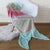 Mermaid Aqua Tail Throw