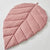Dusty Rose Leaf Muslin Playmat