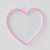 Heart LED Neon Light 2 PACK