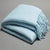 Ice Blue Acrylic Throw (127 x 152cm)