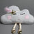 Grey Cloud Plush Novelty Cushion