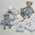 Blue Cuddle Bear Face Washer (32 x 32cm)