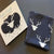 Charcoal Moose Boxed Baby Blanket