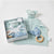 Misty Blue Comforter And Teething Ring 2 Pack