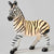 Zebra Sculptured Light 2 PACK