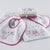 Girls Dress Embroidered Baby Bib