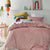 Velvet Pink Quilt Cover Set