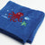 Sea Creatures Embroidered Fleece Throw Rug