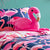 Flamboyant Flamingo Novelty Cushion