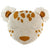 Lenny Leopard Face Plush Novelty Cushion