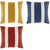 Oldham Stripe Rust Cushion (50 x 50cm)