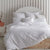Perry White Quilt Cover Set