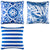 Ometepe Blue Outdoor Cushion (50 x 50cm)