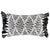Easton Black Rectangular Cushion (35 x 55cm)