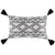 Nico Black Rectangular Cushion (35 x 55cm)