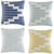 Seth Grey Square Cushion (50 x 50cm)
