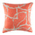 Jude Coral Square Cushion (45 x 45cm)