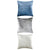 Vello Blue Cushion (50 x 50cm)