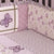 Sugar Plum Cot Bumper 3 Sided