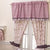 Sugar Plum Curtain Pair With Tiebacks