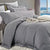 Charcoal Cotton Rich 1200TC Quilt Cover Set